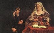 GELDER, Aert de Esther and Mordecai dfg Spain oil painting artist